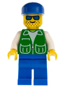 LEGO pck003 Jacket Green with 2 Large Pockets