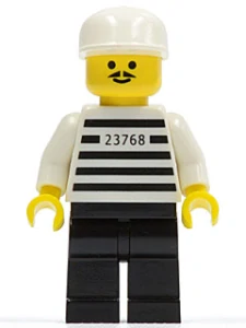 LEGO jail003 - Zloděj, Police