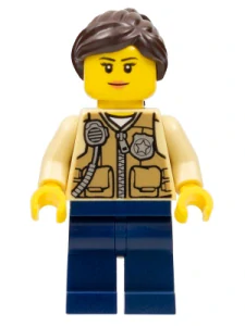 LEGO cty0548 Swamp Police - Officer Female, Vest