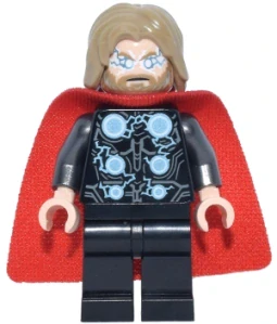 LEGO sh1014 Thor - Spongy Cape with Single Hole