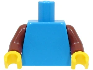 LEGO 973c096 - Tělo, Torso Plain