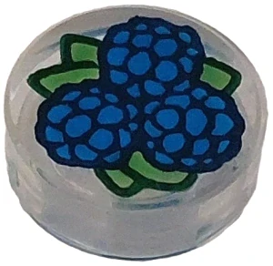 LEGO 98138pb458  - Ostružiny, Tile, Round 1 x 1