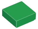 LEGO 3070 - Zelená Tile 1 x 1