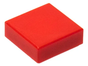 LEGO 3070 - Červená Tile 1 x 1