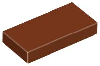 LEGO 3069 - Hnědá Tile 1 x 2
