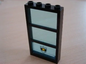 LEGO 6160c03pb03 Window 1 x 4 x 6