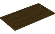 LEGO 92438 - Dark Brown Plate 8 x 16