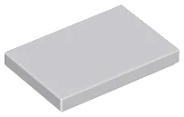 LEGO 26603 - Light Bluish Gray Tile 2 x 3