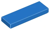 LEGO 63864 - Modrá Tile 1 x 3
