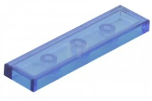 LEGO 2431 - Transparentní tmavě modrá Tile 1 x 4