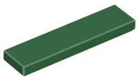 LEGO 2431 - Dark Green Tile 1 x 4