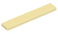 LEGO 6636 Béžová Tile 1 x 6