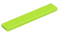 LEGO 6636 Lime Tile 1 x 6