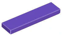 LEGO 2431 - Tmavě Fialová Tile 1 x 4