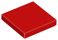 LEGO 3068 Červená Tile 2 x 2