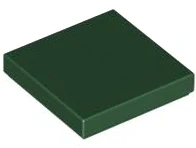 LEGO 3068 Tmavě Zelená Tile 2 x 2