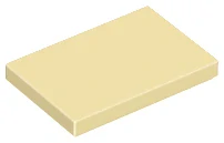 LEGO 26603 - Tan Tile 2 x 3