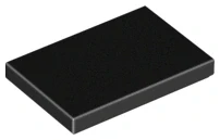 LEGO 26603 - Černá Tile 2 x 3