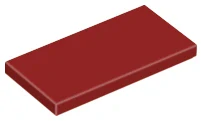 LEGO 87079 - Tmavě Červená Tile 2 x 4