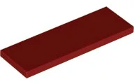 LEGO 69729 Tmavě červená Tile 2 x 6