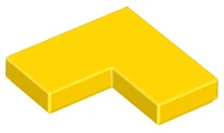 LEGO LEGO 14719 - Žlutá Tile 2 x 2 Corner