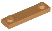 LEGO 92593 - Medium nougat 4 x 1, 2 NOPÍKY