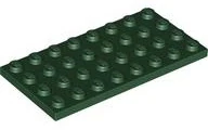 LEGO 3035 - Tmavě zelená Plate 4 x 8