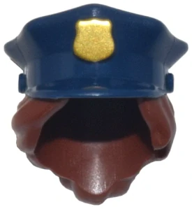 LEGO 28430pb02 - Čepice s vlasy policie