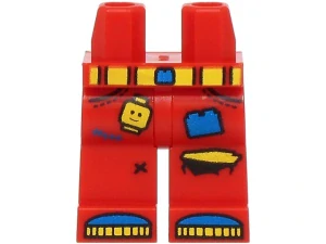 LEGO 970c00pb1748 - Nohy s potiskem