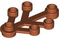 LEGO 2423 - TMAVĚ ORANŽOVÁ POPÍNAVÁ ZELEŇ