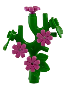 LEGO rozkvetlý kaktus růžový