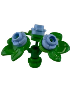 LEGO světle modrá kytka