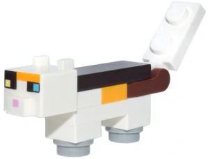 LEGO minecat10 Minecraft Cat, Calico