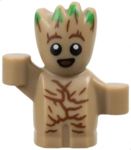 LEGO sh0978 Groot - Baby, Dark Tan (6490595)