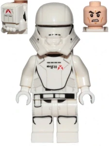 LEGO sw1055 First Order Jet Trooper - bez dílku 1x1 na zádech