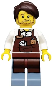 LEGO tlm010 Larry the Barista, The LEGO Movie