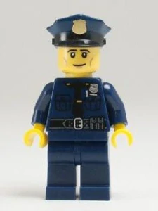 LEGO col134 Policeman, Series 9