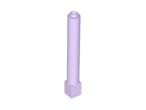 LEGO 43888 Lavender Support 1 x 1 x 6 Solid Pillar
