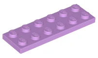 LEGO 3795 - Medium Lavender Plate 2 x 6