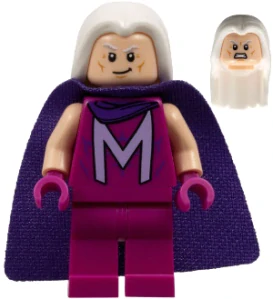 LEGO sh0940 Magneto - Magenta Outfit