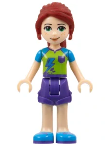 LEGO frnd0255 Friends Mia - Dark Purple Shorts