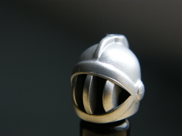 LEGO x167 Metallic Silver Minifigure, Headgear Helmet Castle