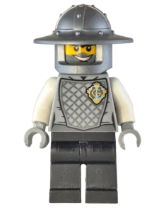 LEGO rytíř šedý