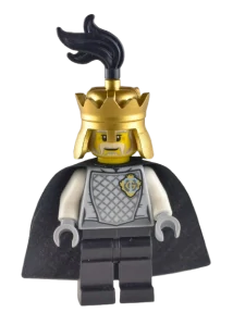 LEGO král šedý