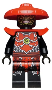 LEGO njo0507 Stone Army Scout, Yellow Face