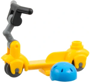 LEGO koloběžka s helmou