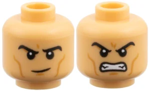 LEGO 3626pb3951 - Obličej oboustranný