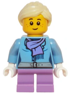 LEGO hol066 holčička blond