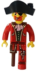 LEGO 4j014 Pirates - Captain Redbeard