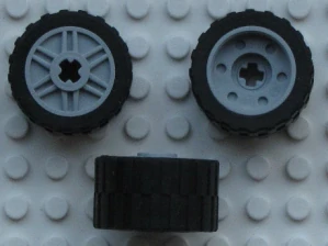 LEGO 55982c02 - Šedé kolo, Wheel 18mm D. x 14